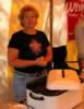 Kathy from New Alexandria had the second place chili for the past 2 years, she showed everybody her Glitz this year and cooked the #1 chili (49kb)